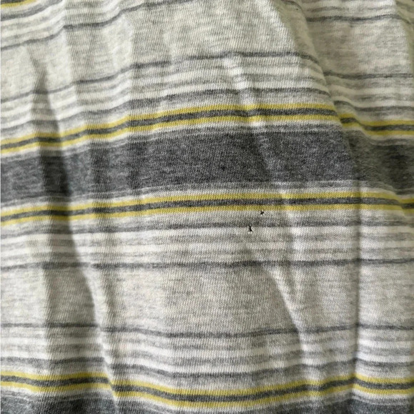 Patagonia Men’s Yellow/Gray Stripped Organic Cotton Polo- Size XL - Picture 7 of 7